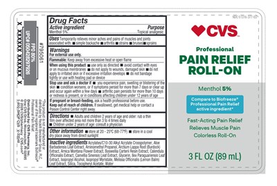 Bottle Label (795061 Profmenrfgel Rollon  3oz Lbl)